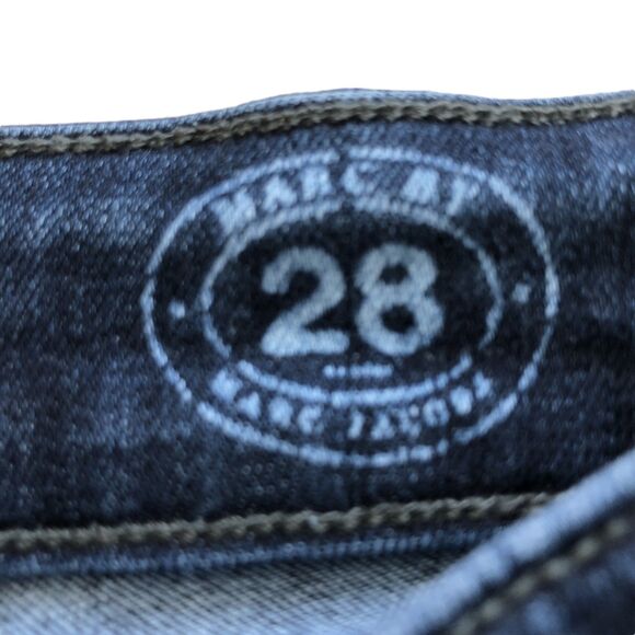 Marc by Marc Jacobs Lola Crop Skinny Jeans Size 28 Dark Wash Stretch - Picture 6 of 8